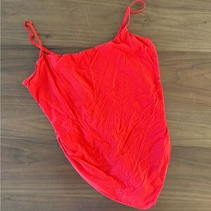 Aerie Red Bodysuit